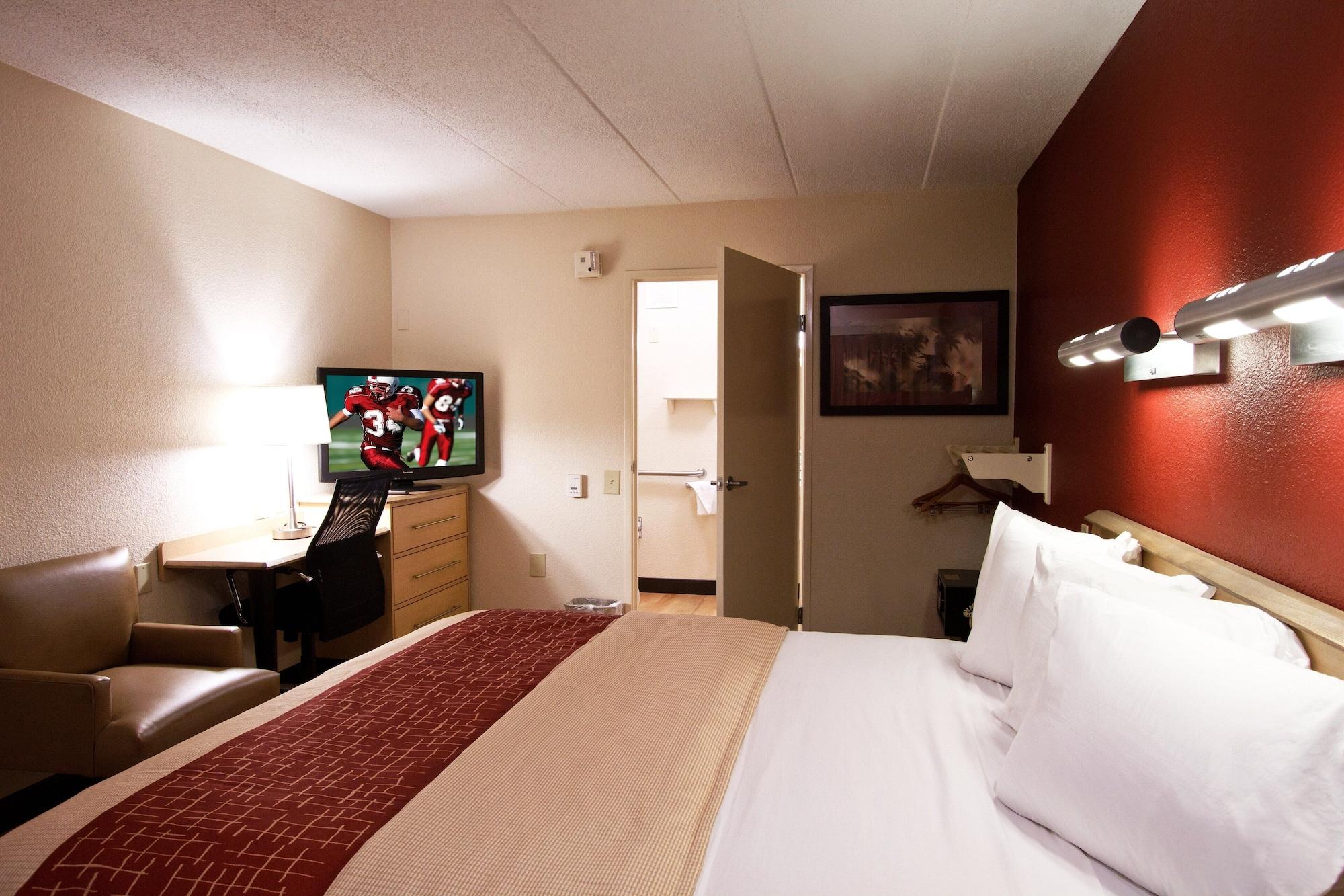 Red Roof Inn Dayton North Airport Exterior foto